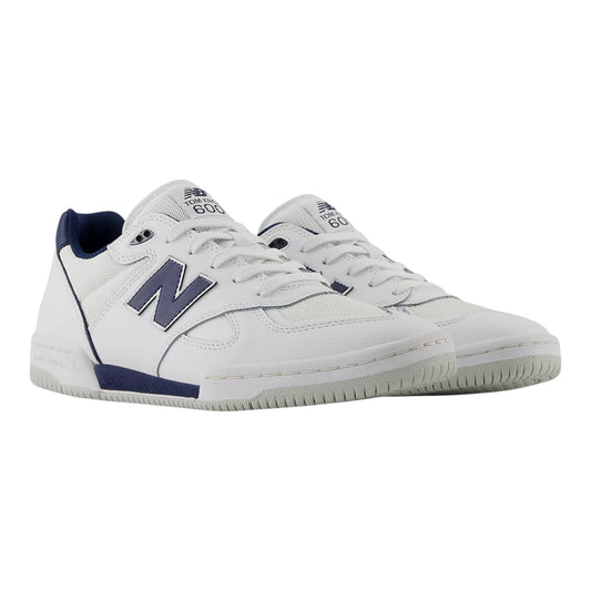 New Balance Numeric 600 Tom Knox Shoes - White/Navy