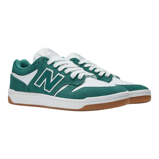 New Balance Numeric 480 Shoes - Vintage Teal/White