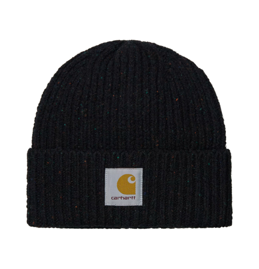 Carhartt WIP Anglistic Beanie - Speckled Black