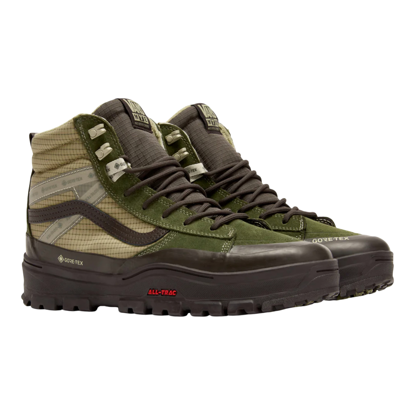 Vans Mte Sk8-Hi Gore-Tex Insulated - Dark Green / Dark Brown