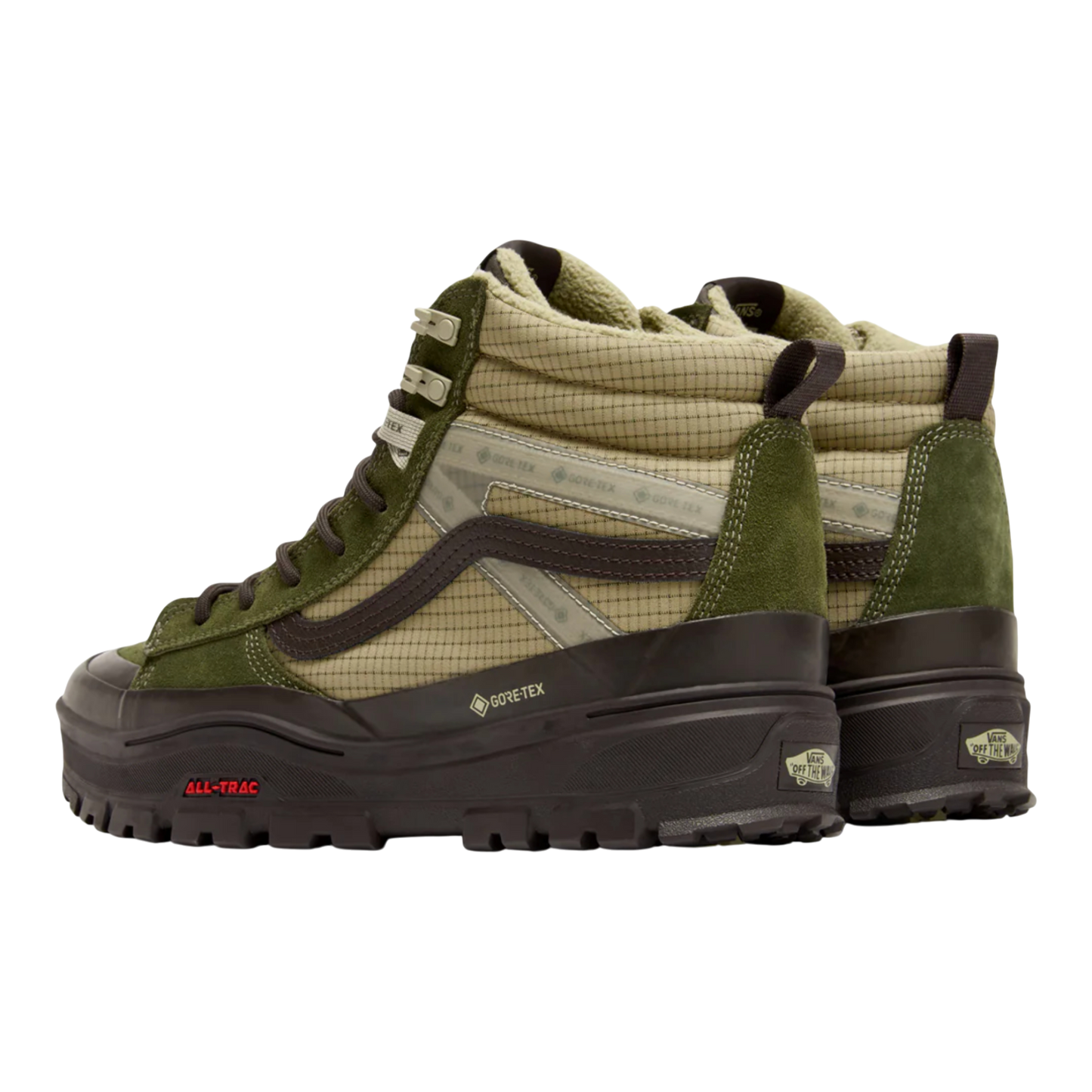 Vans Mte Sk8-Hi Gore-Tex Insulated - Dark Green / Dark Brown