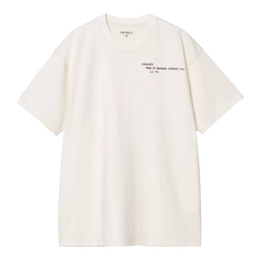Carhartt WIP S/S Punched T-Shirt - Wax
