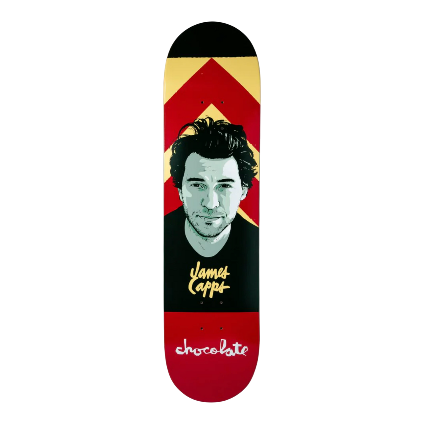 Chocolate Evan Hecox Portrait James Capps Deck 8" Deck