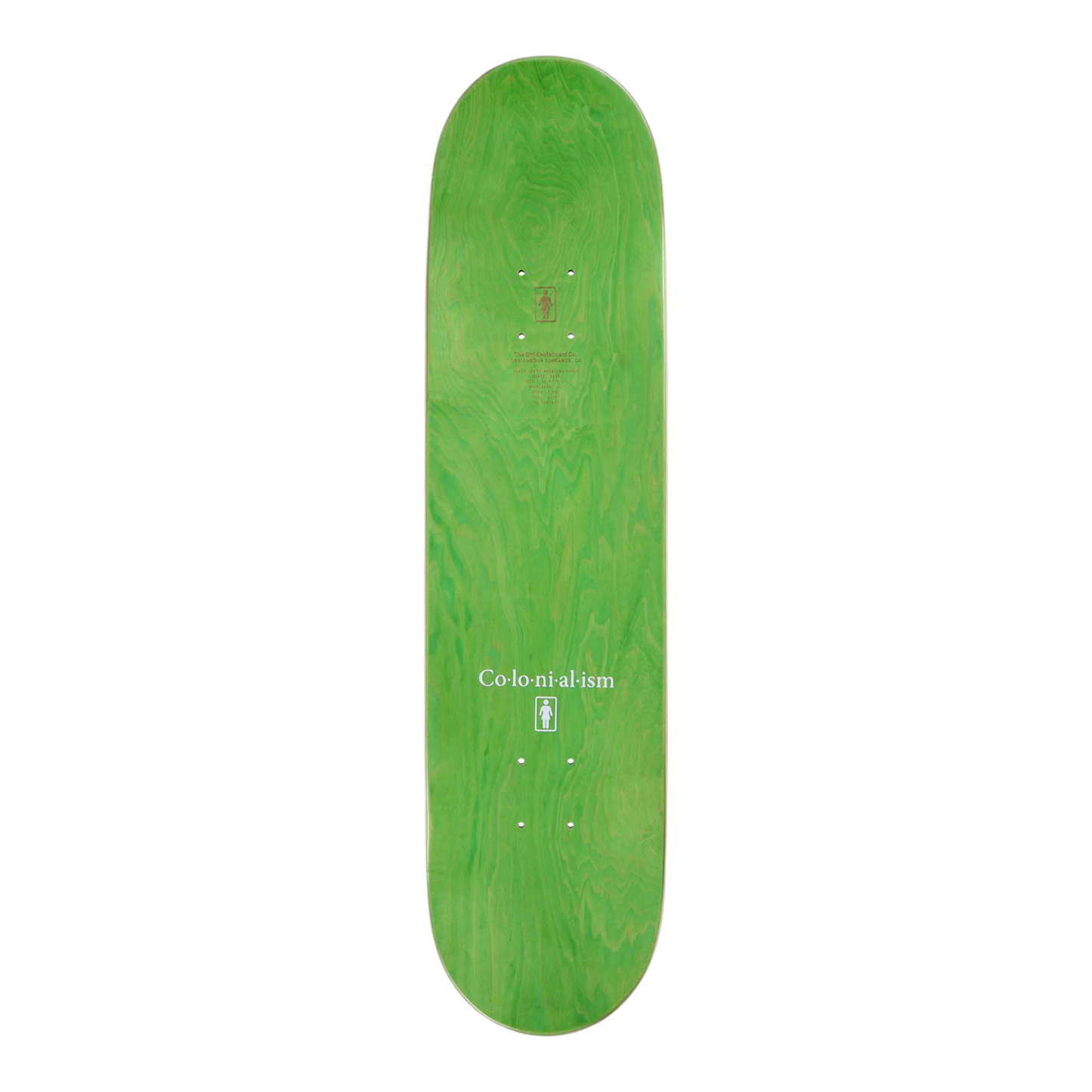 Girl Skateboards X Colonialism Breana Geering 8" Deck