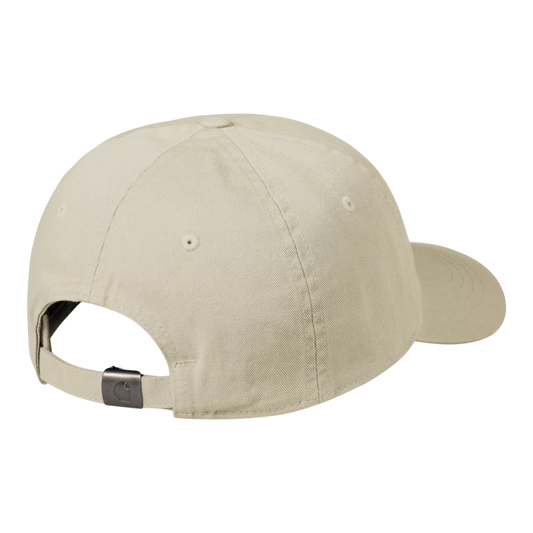 Carhartt WIP Madison Logo Cap - Stone / White