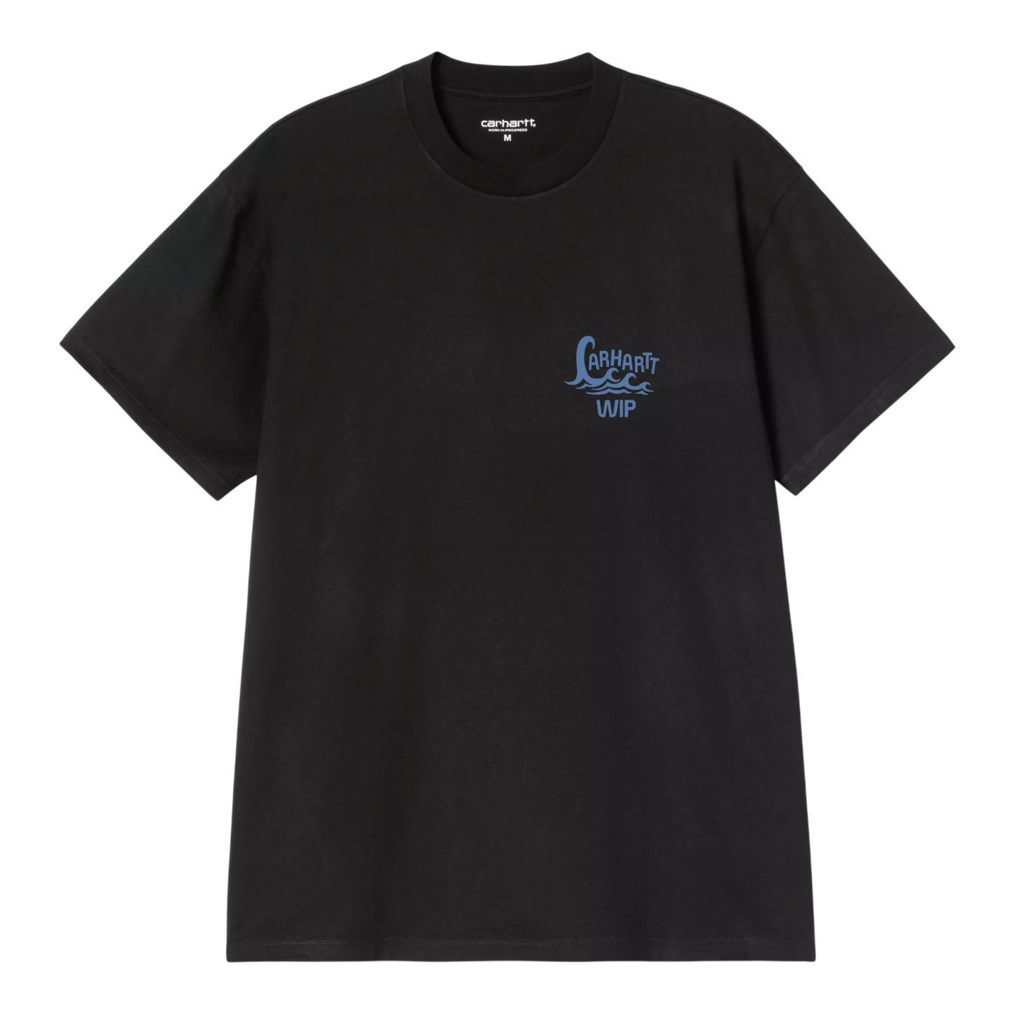 Carhartt WIP S/S Waves T-Shirt - Black