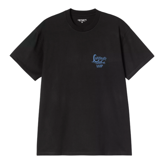 Carhartt WIP S/S Waves T-Shirt - Black