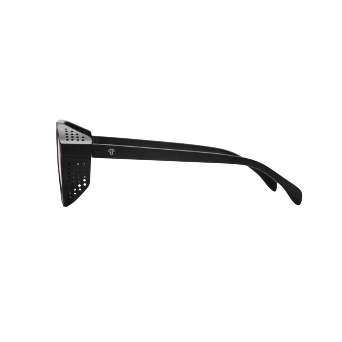 CHPO Rickard Sunglasses - Black / Red Mirror