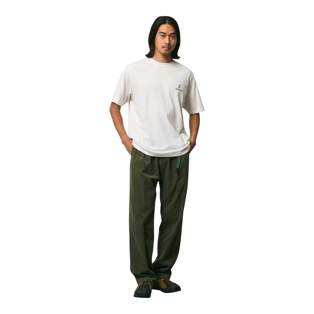 Gramicci One Point Logo Tee - White