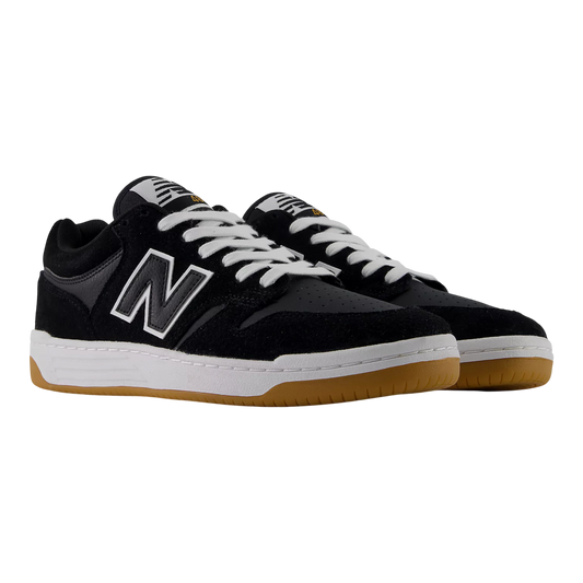 New Balance Numeric 480 Shoes - Black / White