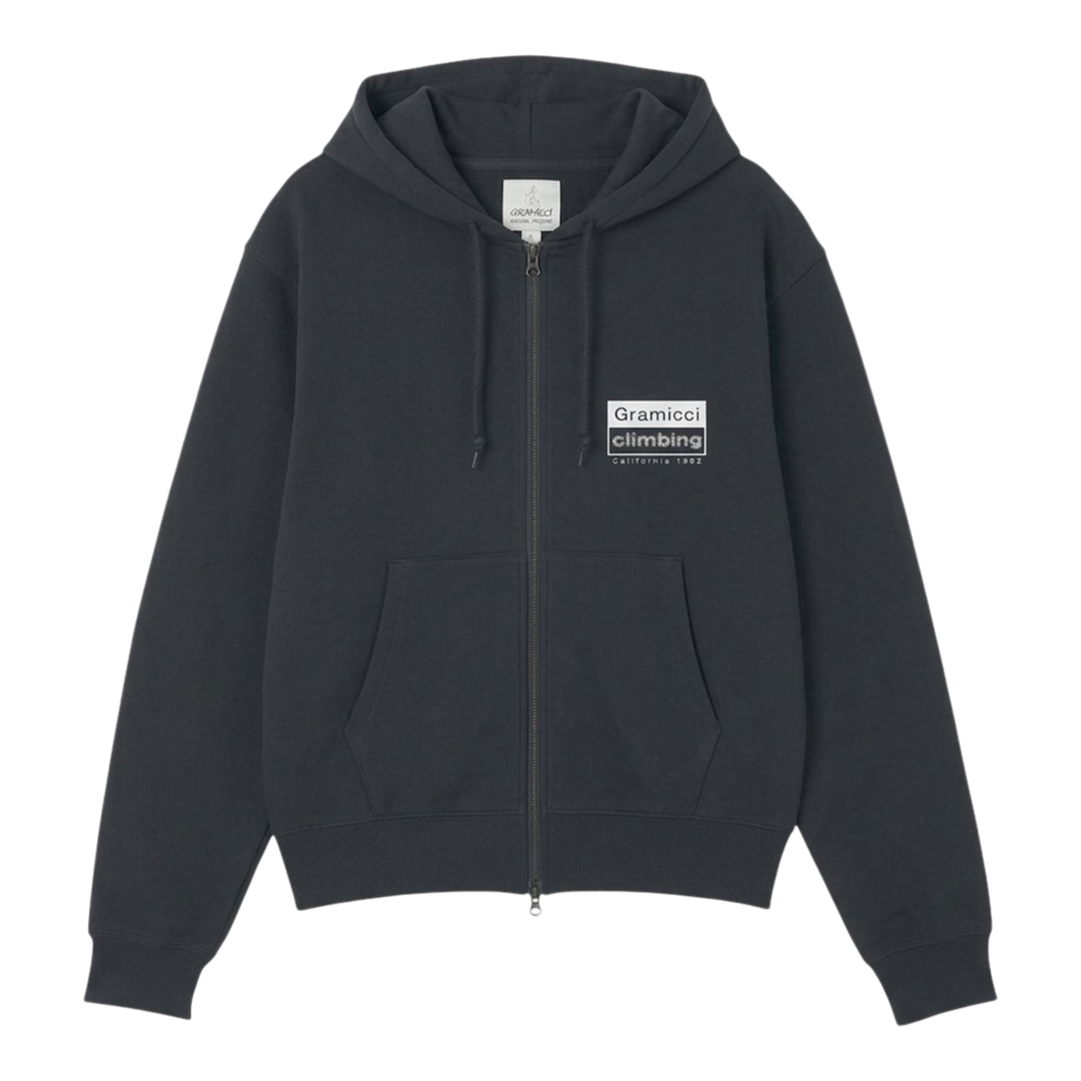 Gramicci Climbing Zip Hooded Sweatshirt - Vintage Black