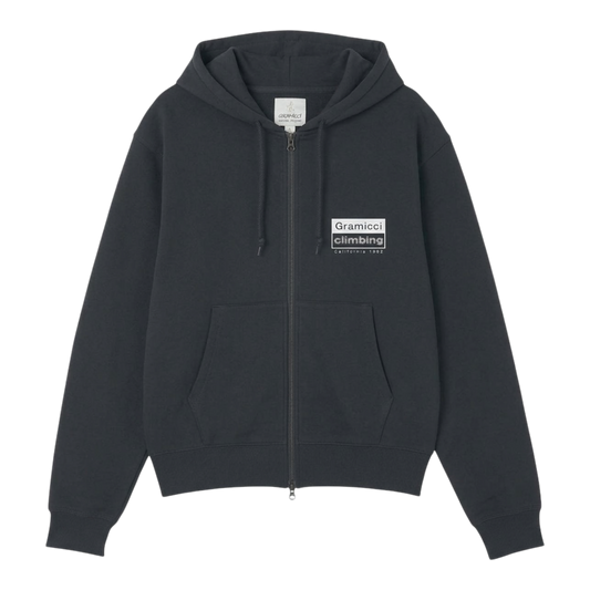 Gramicci Climbing Zip Hooded Sweatshirt - Vintage Black