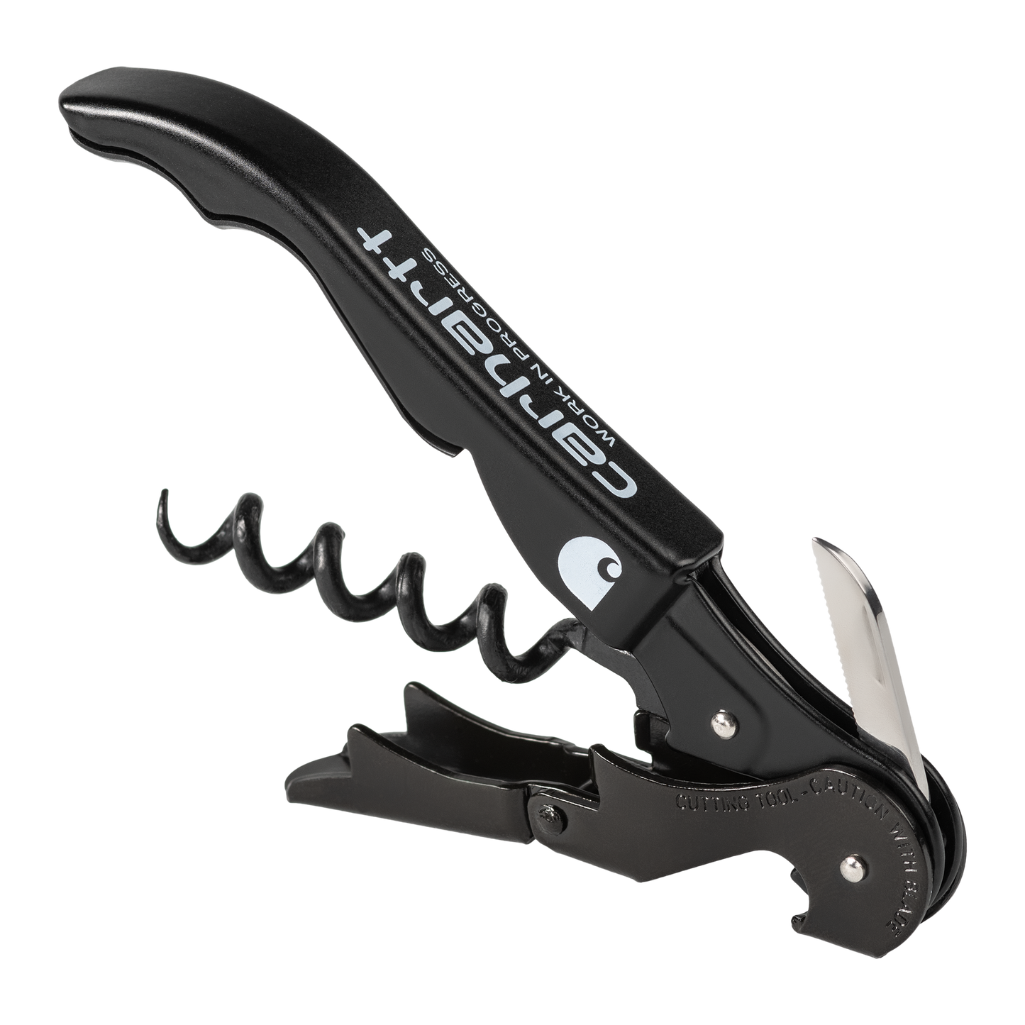 Carhartt WIP - Script Pulltap's Corkscrew - Black/White