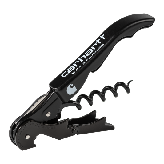 Carhartt WIP - Script Pulltap's Corkscrew - Black/White
