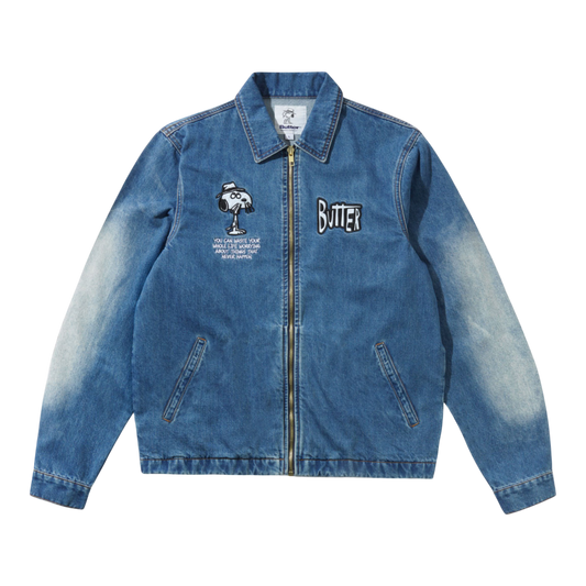 Butter Goods - Spike Jacket - Distressed Indigo