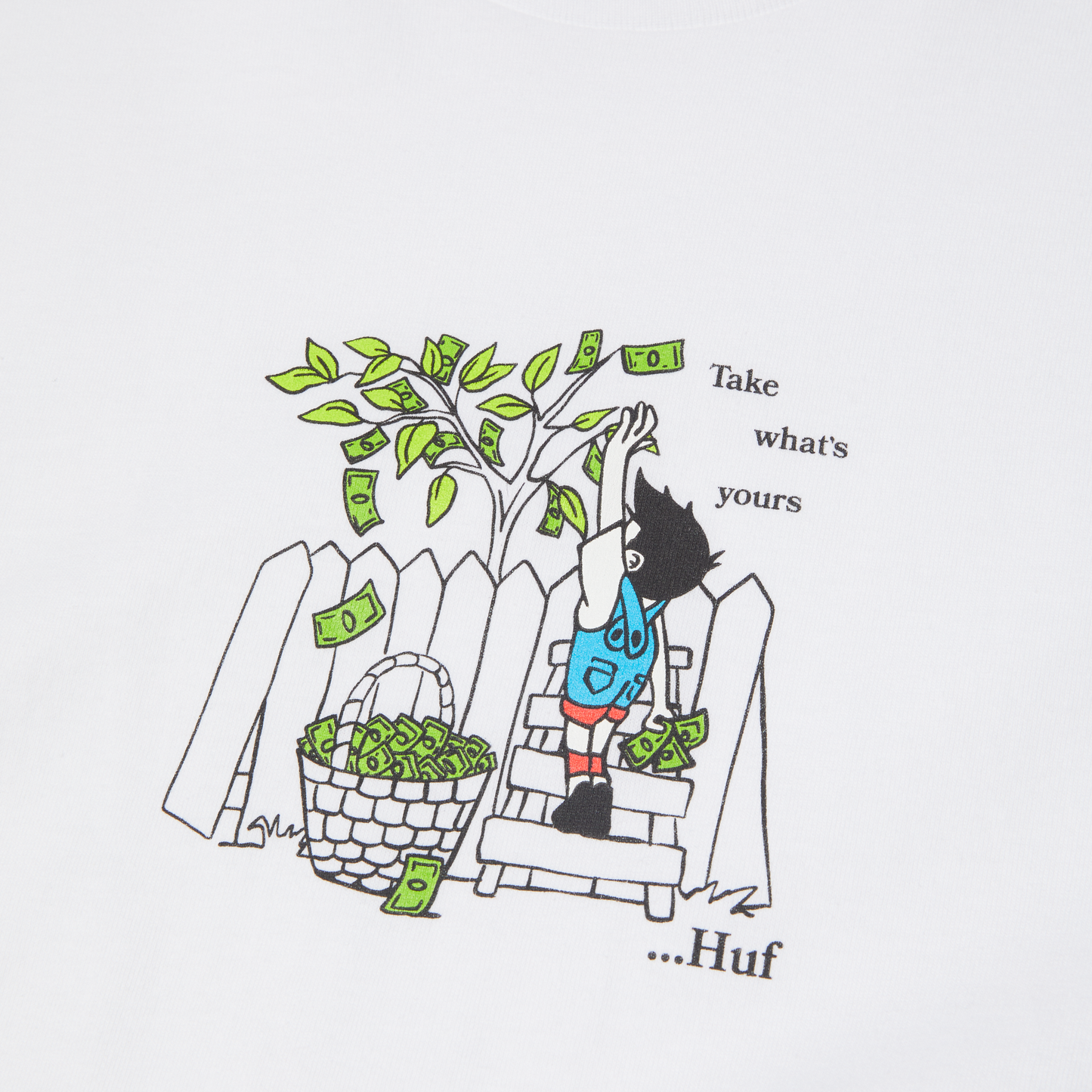 HUF Take Yours SS T-Shirt - White
