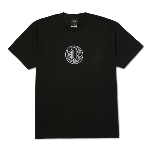 HUF - TOKEN T-SHIRT - BLACK