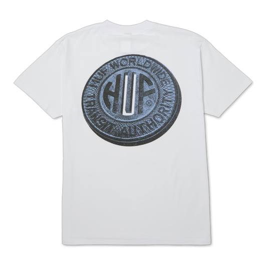HUF - TOKEN T-SHIRT - WHITE