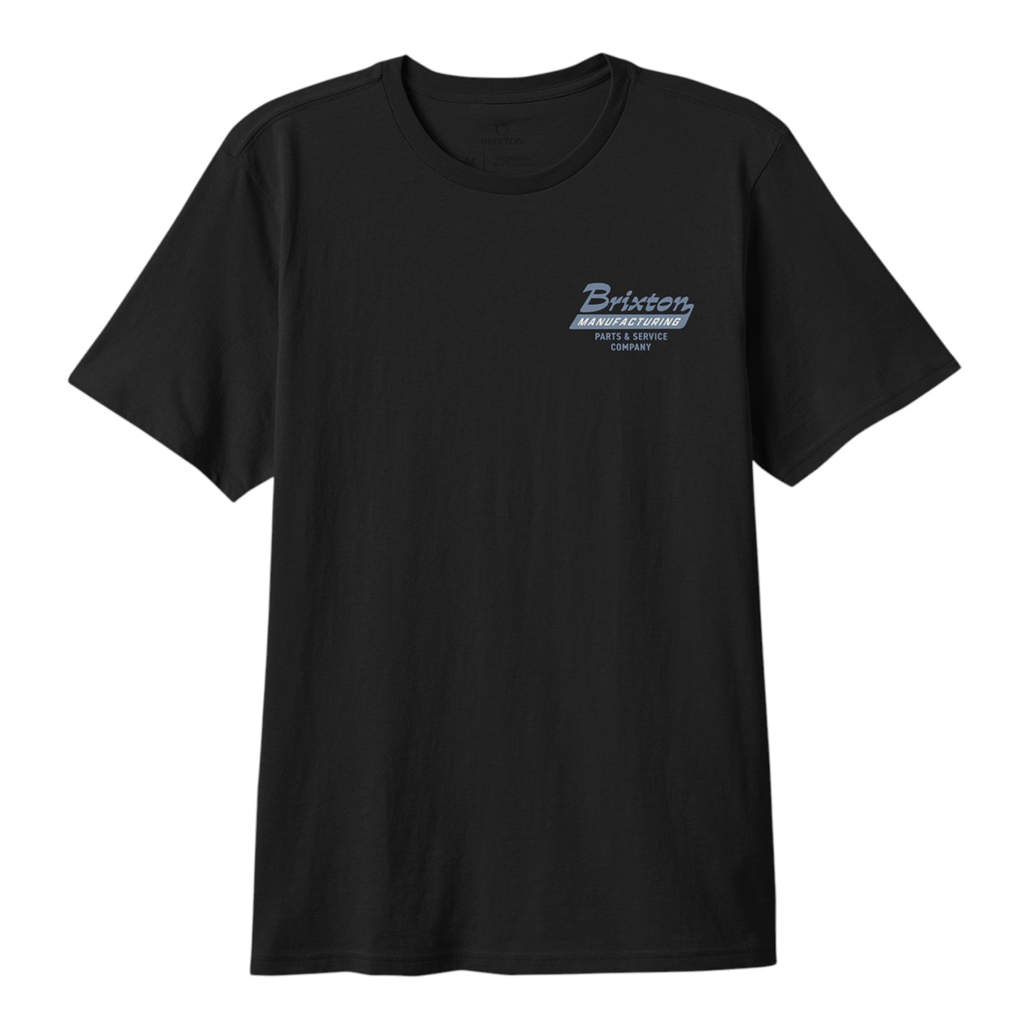 Brixton Township S/S T-Shirt - Black / Grey Blue