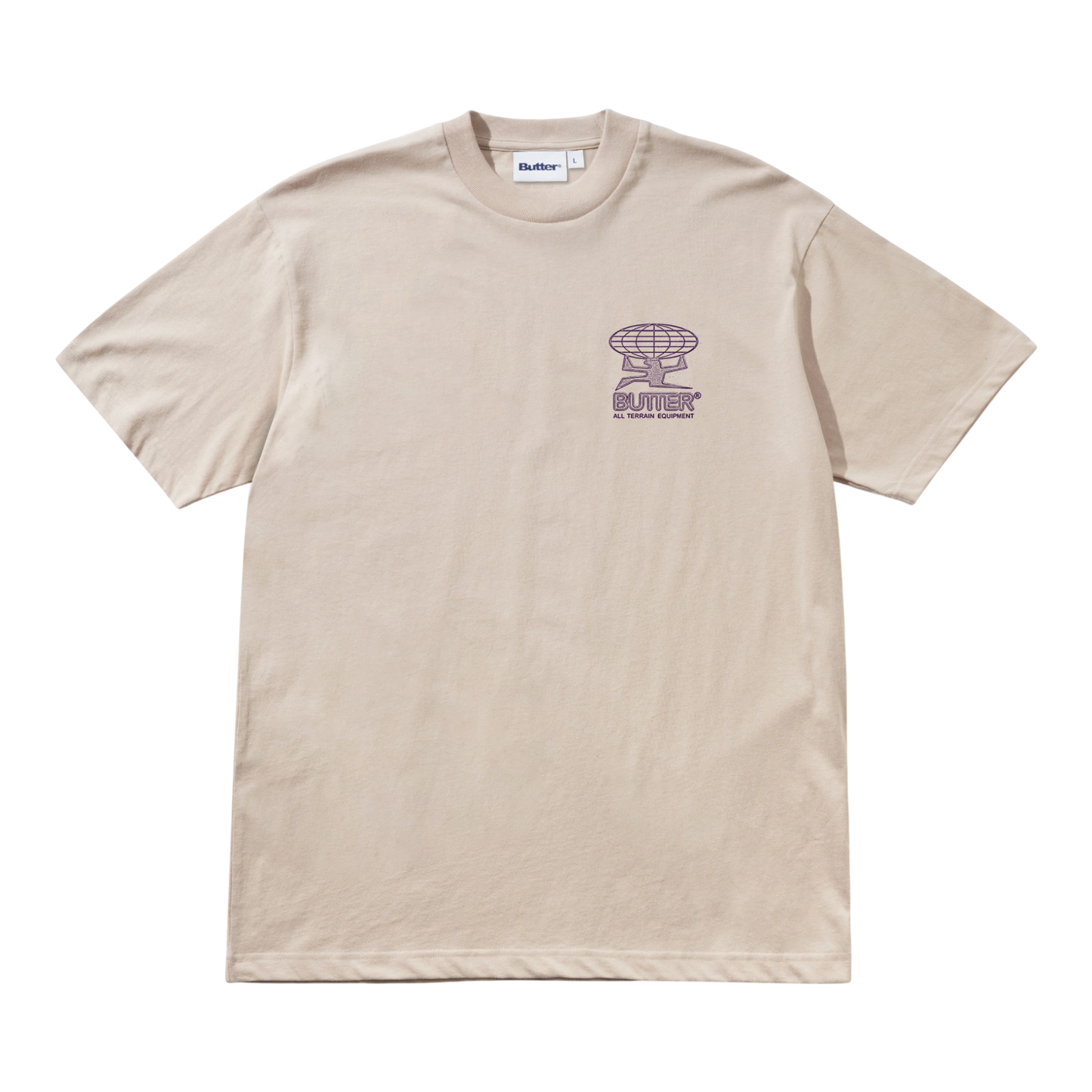 Butter Goods - Terrain T-Shirt - Taupe