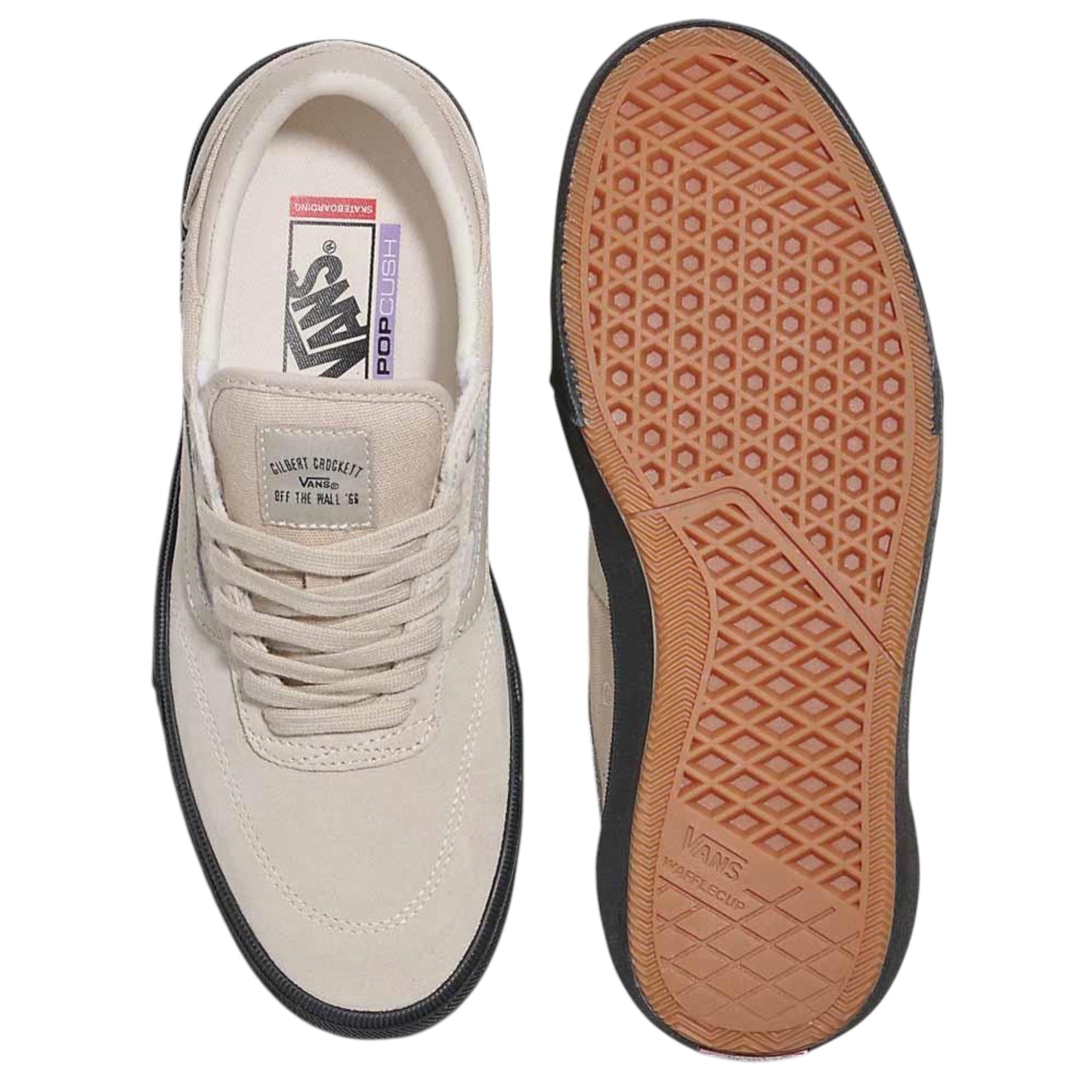 Vans Gilbert Crockett Shoes - Khaki/Black