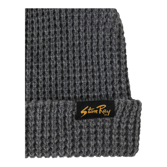 Stan Ray Waffle Beanie - Charcoal