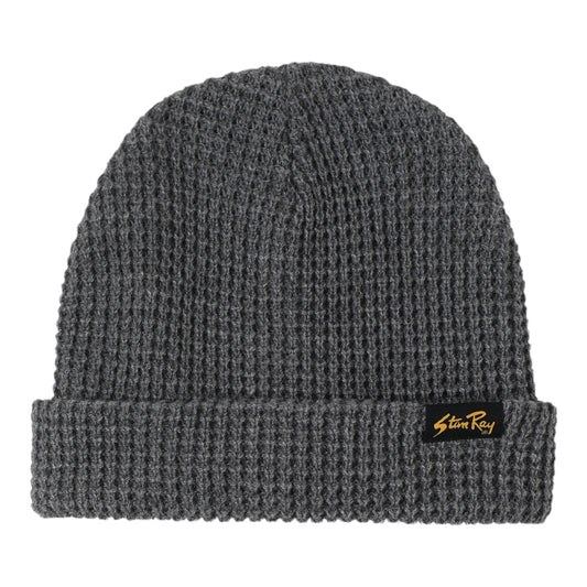 Stan Ray Waffle Beanie - Charcoal