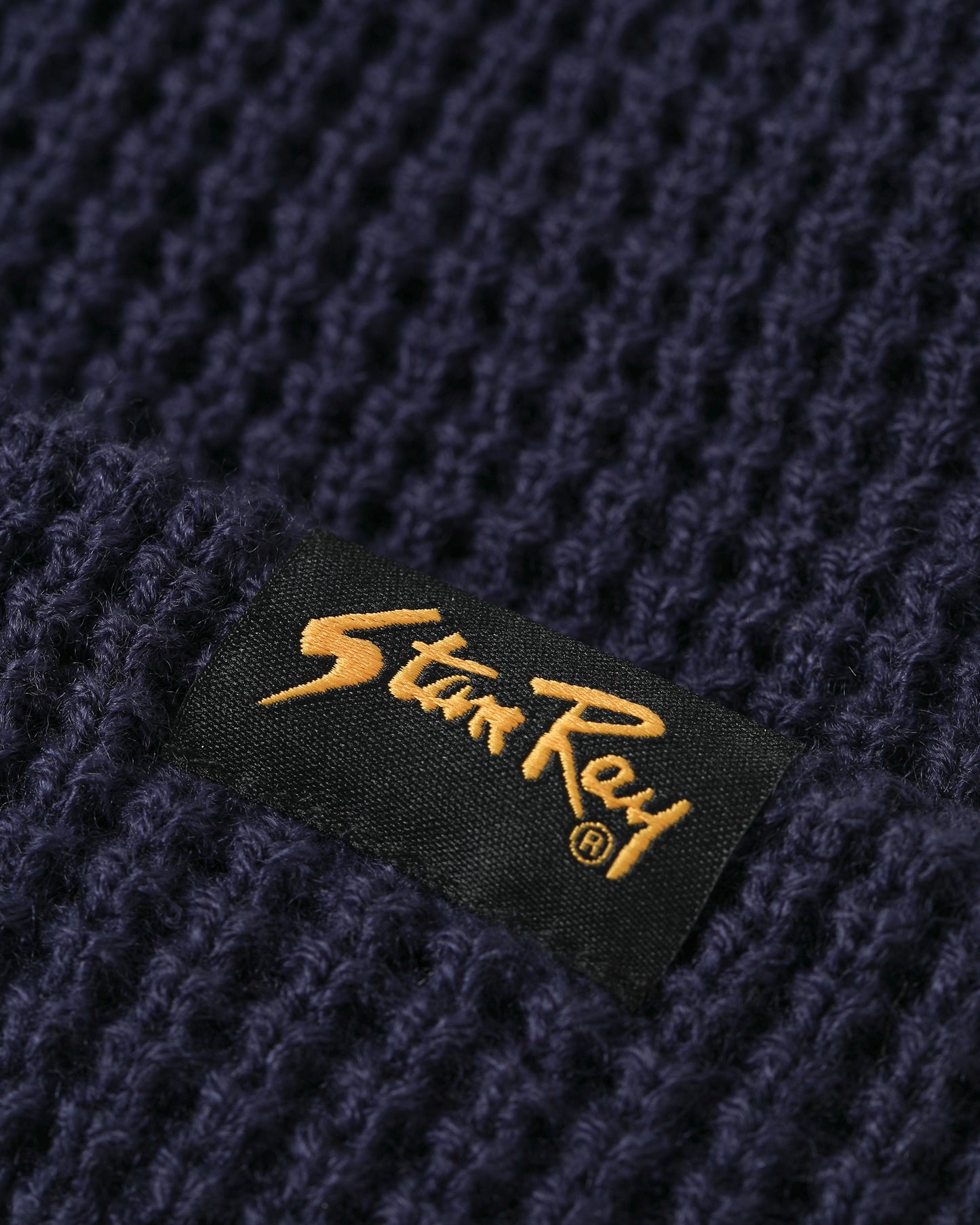 Stan Ray Waffle Beanie - Navy