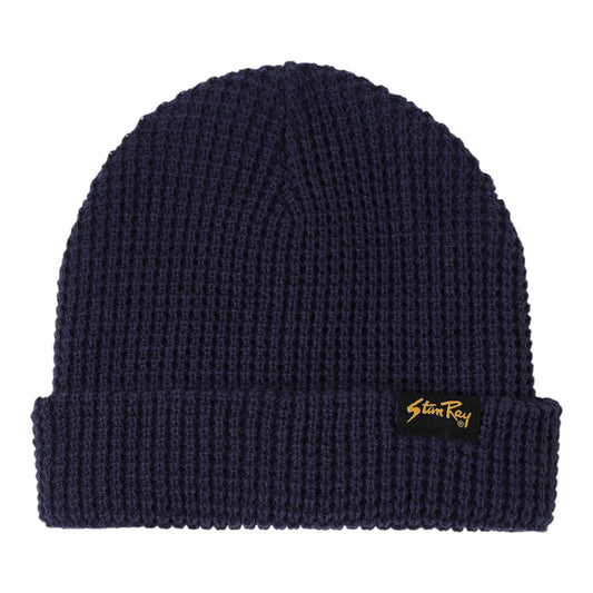 Stan Ray Waffle Beanie - Navy