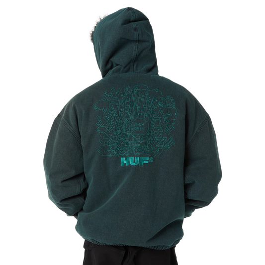 HUF - WHAT A JUNGLE DENIM WORK JACKET