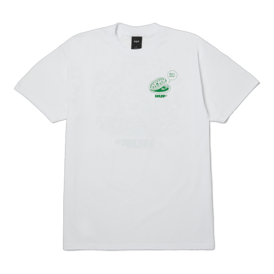 HUF - WHAT A JUNGLE T-SHIRT WHITE