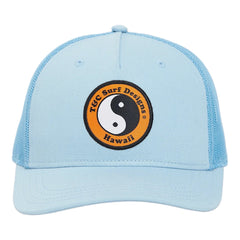 T&C Surf Designs YY Trucker Cap - Used Blue / Orange Logo