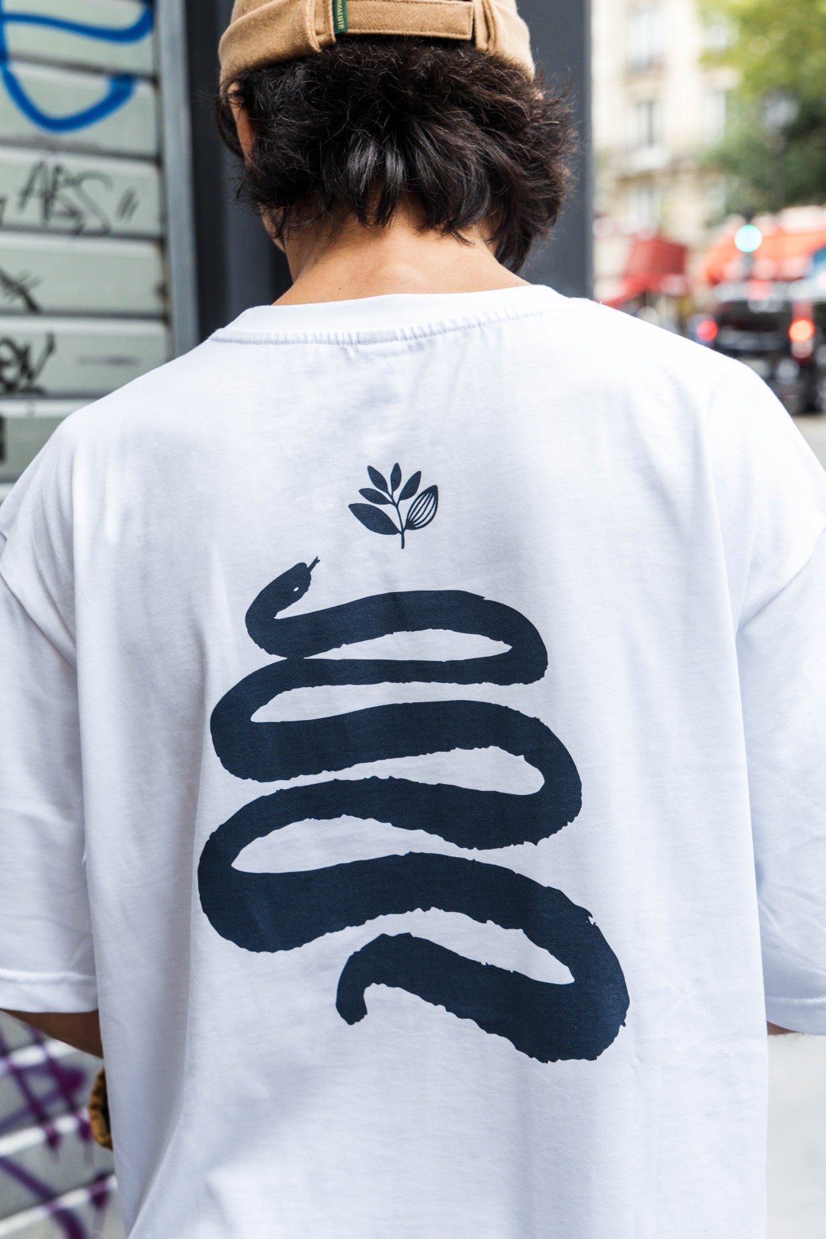 Magenta - Cruise Co T-Shirt - White