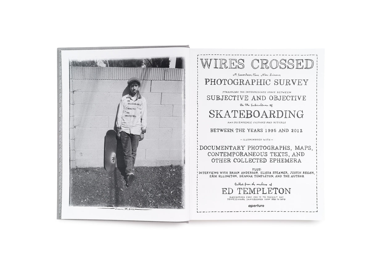Wires Crossed Hardback Book - By Ed Templeton