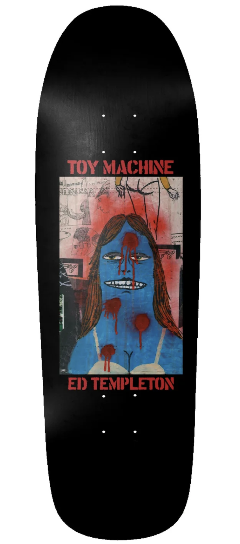 Toy Machine - Ed Tempelton Blue Deck 9.50"