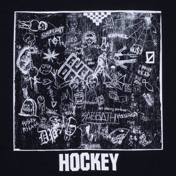Hockey - Desk Carve T-Shirt - Black