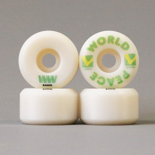 Wayward Funnel Pro Wheel - Benny Fairfax 54mm (White/Green)