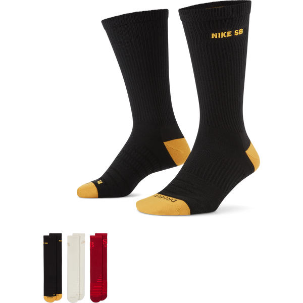 Nike SB 3Pack Everyday Max Socks - Multi