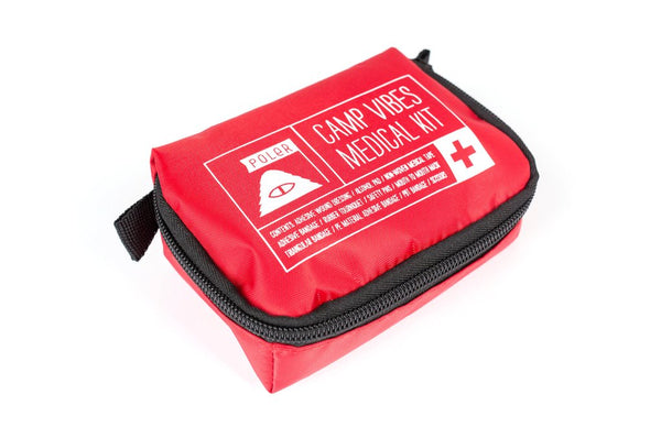Poler Stuff Camp Vibes Medical Kit - Red