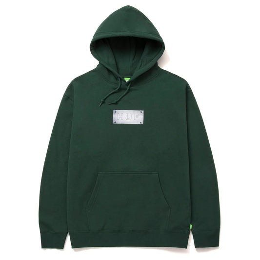 HUF - Hardware Pull Over Hoodie - Forest Green