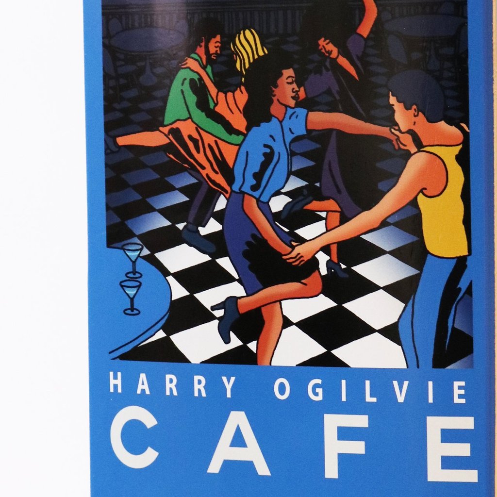 Skate Cafe Harry Ogilvie Old Duke Deck Blue - 8.00"