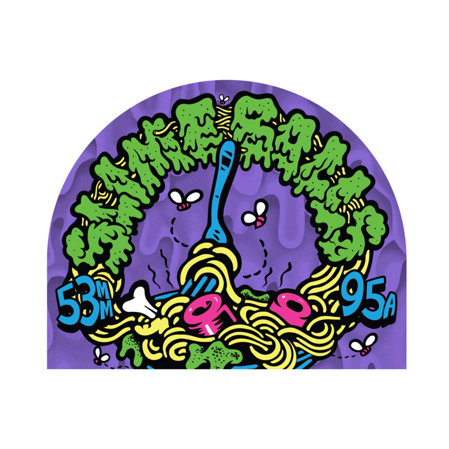 Double Take Cafe Vomit Mini Yellow Black 95a Slime Balls Wheels - 53mm