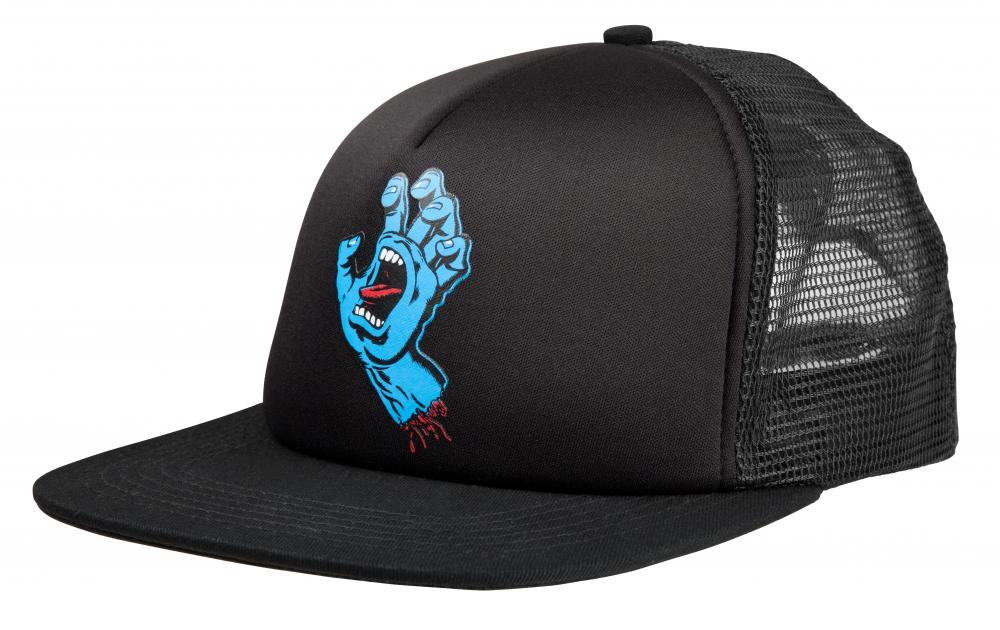 Santa Cruz Classic Hand Mesh Back Cap - Black/Black