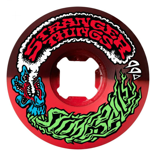 Santa Cruz x Stranger Things Vomits 99a - Red/Black Wheels - 54mm