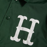 HUF x Thrasher Split Coaches Jacket - Forest Green