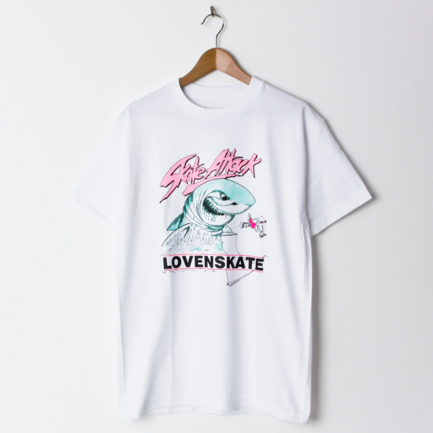 Lovenskate Skate Attack - White