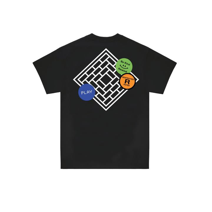 TNSC - Tapes Shortsleeve T-Shirt - Black