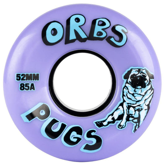 Orbs Pugs - Lavender Wheels - 52mm