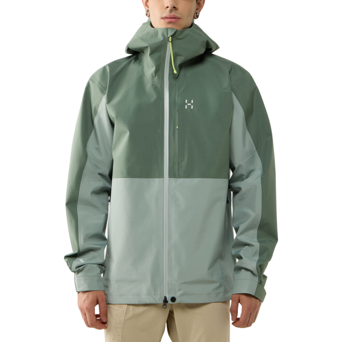 Haglöfs Front Proof II Jacket - Chlorophyll Green / Dew Green