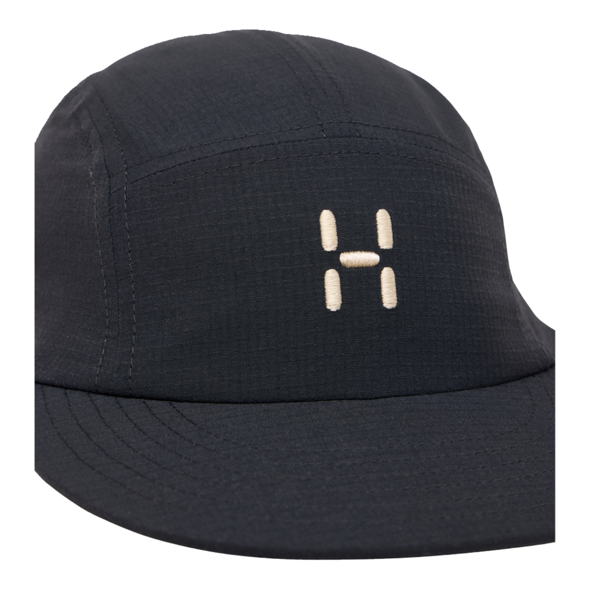 Haglöfs Brand Five Panel Cap - True Black